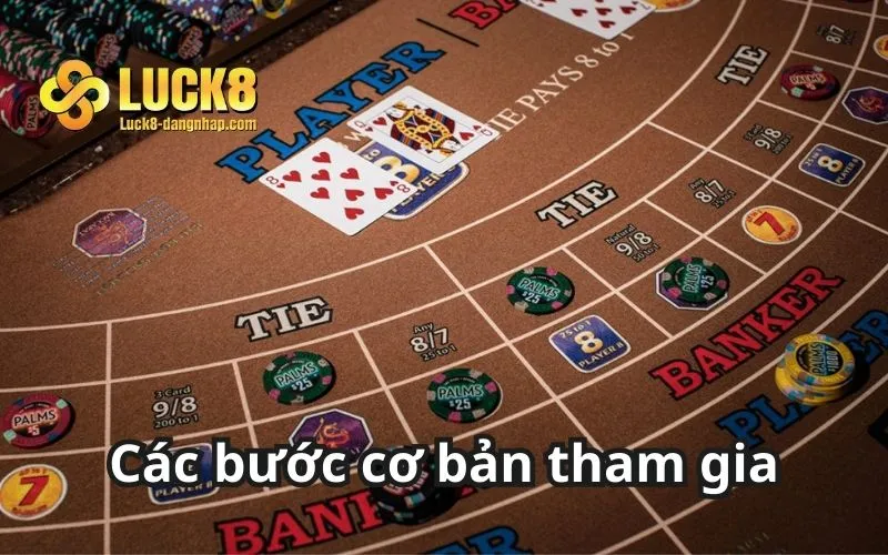 Tham gia giải trí Baccarat nhanh chóng chỉ với vài bước