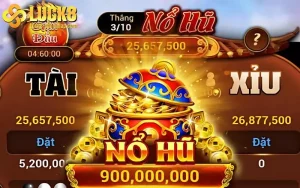 Nổ Hũ Tài Xỉu Luck8 Đăng Nhập